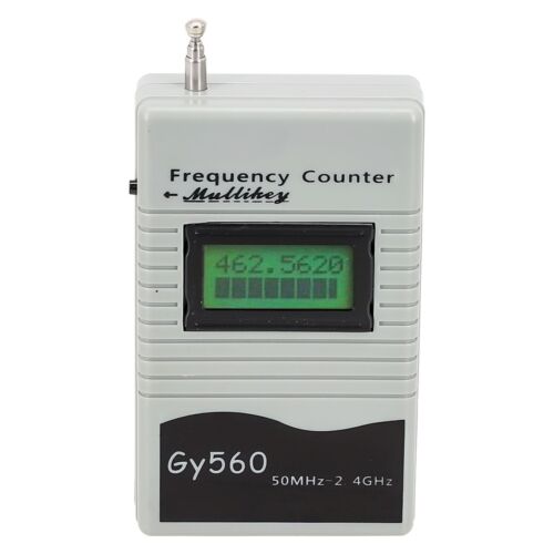 Frequency Counter Meter Tester Gray Mini Handheld Gy560 Frequency Counter