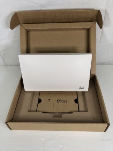 NEW IN BOX Cisco Meraki MR53-HW Access Point WITH ALL ACCESORIES UNCLAIMED READY