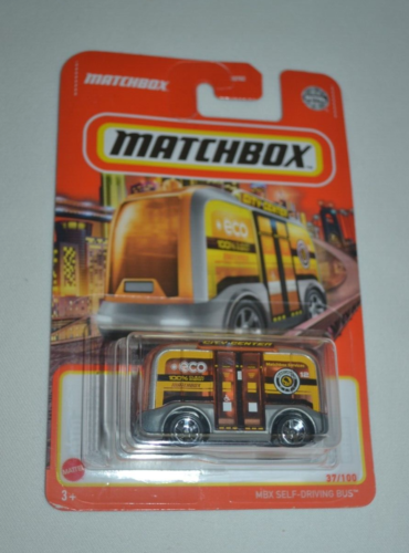 MATCHBOX 2022 CITY ADVENTURE 37/100 – MBX SELF-DRIVING BUS