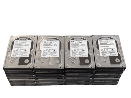 LOT OF 20 HP 2TB 698695-001 3.5″ 7.2K SAS Server HDD 6Gb/s 0B26894 MB2000FCZGH