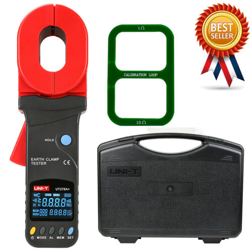 UNI-T UT278A+ Clamp Earth Tester Resistance Data Storage Visual/Audible Alarm✦Kd