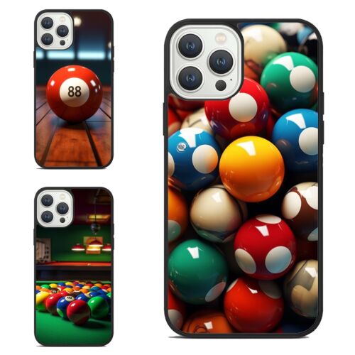 For iPhone XS XR 6 7 8 Plus SE 2nd 3rd Trendy Case group billiards ball