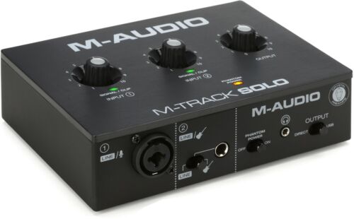 M-Audio M-Track Solo USB Audio Interface