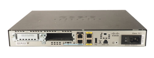 Cisco 1900 Series CISCO1921/K9 ISR Integrated Services Router