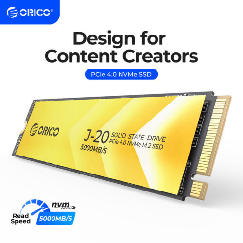 ORICO 2TB M.2 NVMe 2280 SSD PCIe Gen4x3 up 5200MB/s Internal Solid State Drive