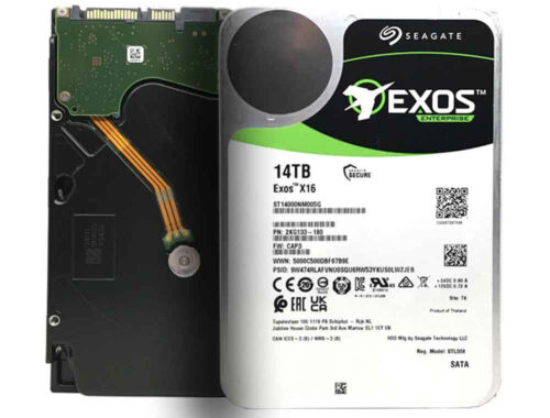 Seagate EXOS X16 ST14000NM005G 14TB 256MB 7200rpm 3.5″ SATA 6Gb/s Enterprise HDD