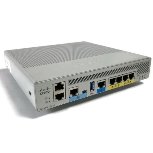 Cisco AIR-CT3504-K9 3504 IEEE 802-11ac Wireless LAN Controller – No Adapter