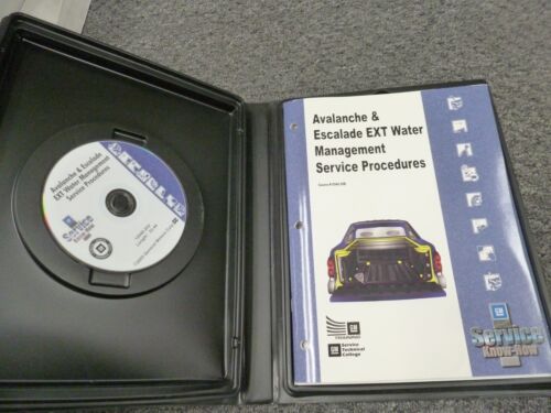 2006 Cadillac Escalade EXT Truck Water Management Service Procedures Manual CD