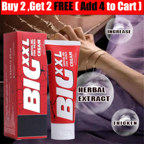 Enlarger XXL Cream for Men Natural Grow Big Thick Faster Enhancement USA