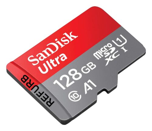 SanDisk 128GB Ultra microSDXC UHS-I Memory Card 100Mb/s –  SDSQUAR-128G-GN6MA