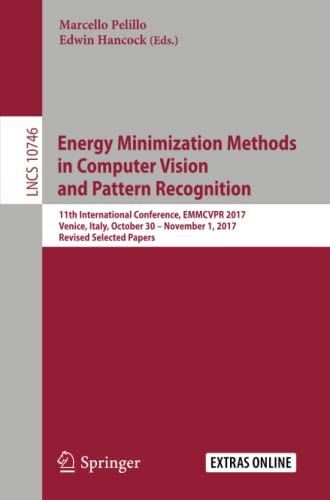 Energy Minimization Methods in Computer Vision and Pattern