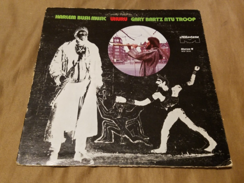 HARLEM BUSH MUSIC/UhURU – Gary Bartz Ntu Troop 1971 Milestone LP-MSP 9032 VG+