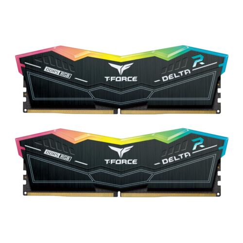 TeamGroup T-Force Delta RGB 64GB (2x32GB) DDR5 RAM 5600MHz (FF3D532G5600HC36BBK)