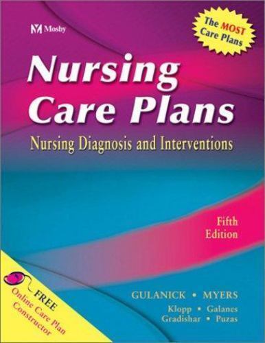 Nursing Care Plans : Nursing Diagnosis and Intervention Paperback