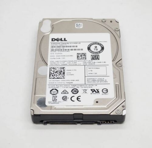 Dell 2TB 7.2K 2.5″ 6Gb/s SATA Enterprise Hard Drive No Tray CK3MN