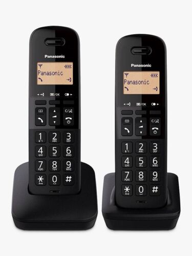 Panasonic KX-TGB612EB TWIN DECT Big Button Digital Cordless Telephone -UK