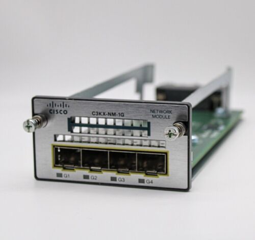 Cisco C3KX-NM-1G Gigabit Ethernet Network Module Catalyst 3650x 3750x