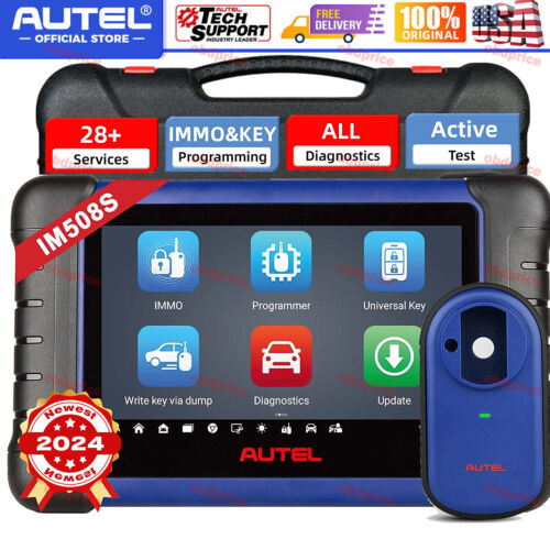 2024 Autel MaxiIM IM508S IMM0 K=y F0B PR0GRAMMING Tool Diagnostic 30+Service