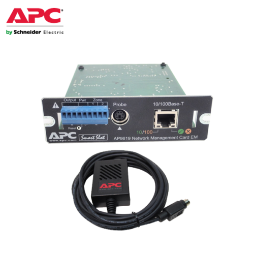 APC AP9619 UPS Network Management Card w/ Environmental Monitoring