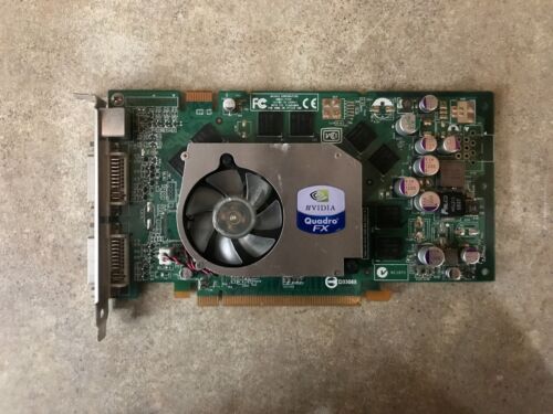 NVIDIA QUADRO FX P260 DDR PCI-E 0JF507 VIDEO CARD REV A06 2X DVI 1X S VIDEO