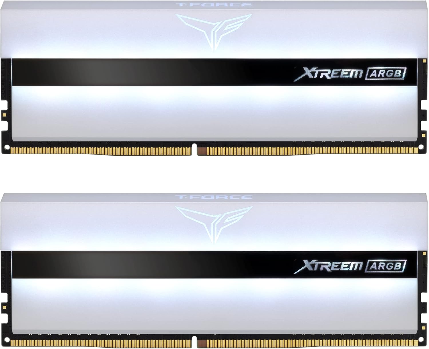 TEAMGROUP T-Force XTREEM ARGB 3600MHz CL18 32GB (2x16GB) PC4-28800 Dual Channel DDR4 DRAM Desktop Gaming Memory Ram (White) – TF13D432G3600HC18JDC01