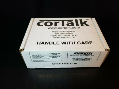 New Mobiltex Data Cortalk RMU3-S Satellite Remote Monitoring Unit Full Kit