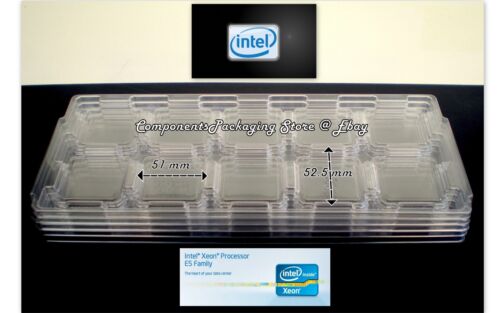 50  Processor-CPU Tray for LGA2011 Intel Xeon E5 E7 v2 v3 -51 x 52.5 mm Fits 500