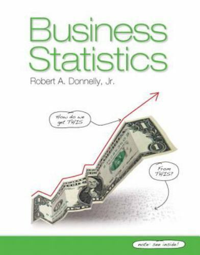 BUSINESS STATISTICS By Robert A. Donnelly – Hardcover *Excellent Condition*