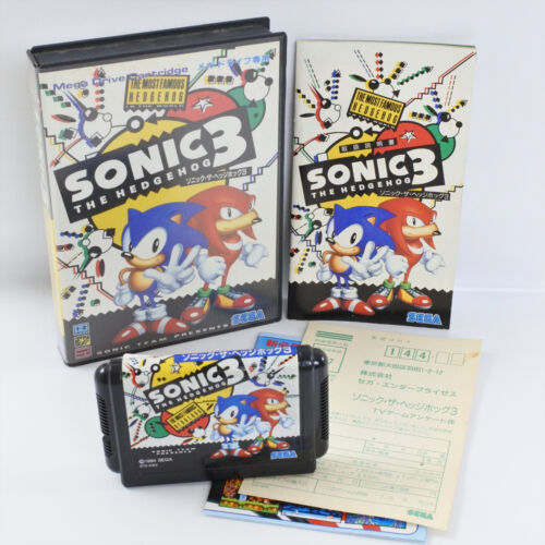 SONIC THE HEDGEHOG 3 Mega Drive Sega 2167 md