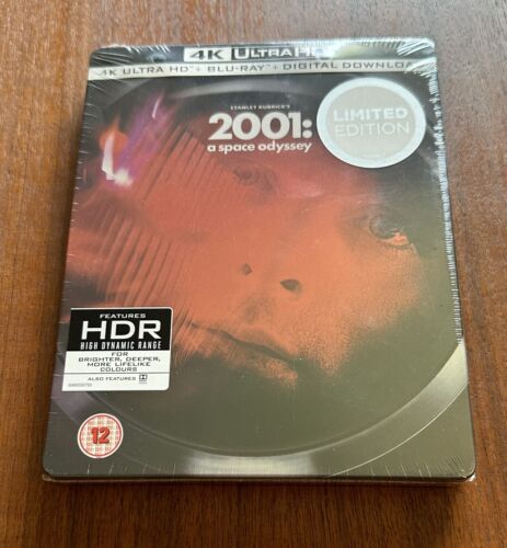 2001: A Space Odyssey 4K STEELBOOK [4K UHD/Blu-ray] NEW/SEALED OOP