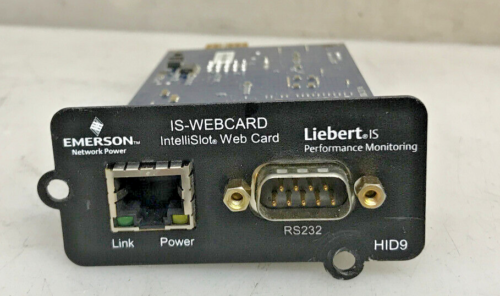 Liebert Emerson 417771G UPS Management Web Network Card