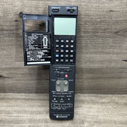 Hitachi VT-RM748E Transmitter Remote Control Genuine OEM Tested Working