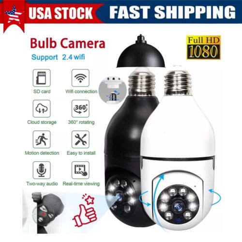 Wifi Security Camera 8MP 4K Dual Lens 1-8X Zoom Outdoor PTZ IP Night Vision Cam