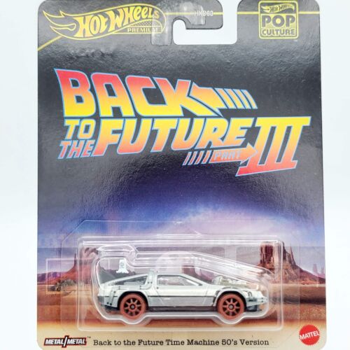 Hot Wheels Deloreon Time Machine 50s Version Back to the Future 3 (Pop Culture)