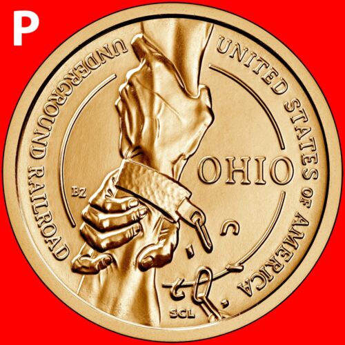 2023-P OHIO (OH) UNDERGROUND RAILROAD INNOVATION UNCIRCULATED DOLLAR