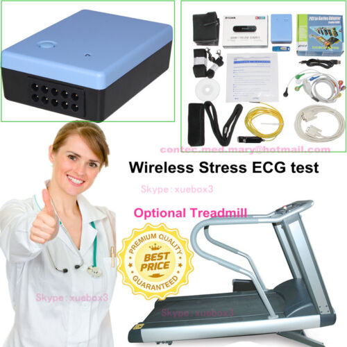 Wireless Stress ECG/EKG test System Recorder CONTEC8000S PC Software