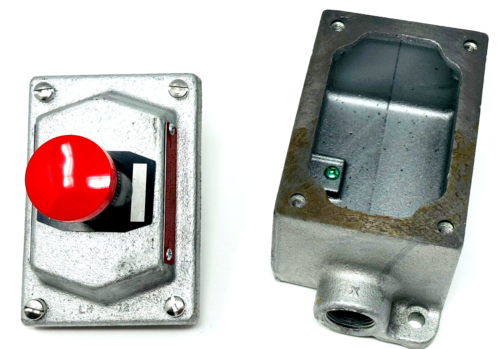 EATON EDS2184 S111 EM SP Heavy Duty Emergency Stop Push-Button Switch 600VAC