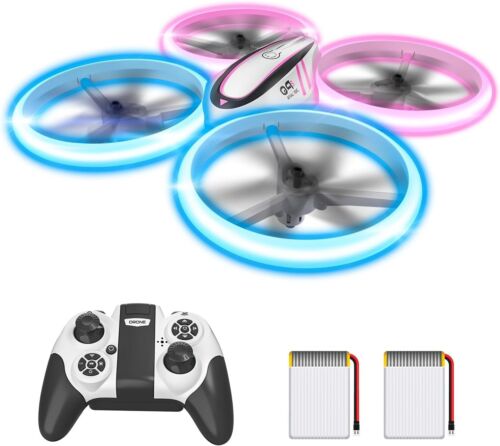 Q9s Cool RC Drone – LED Lights, Altitude Hold, 2 Batteries for Extended Fun