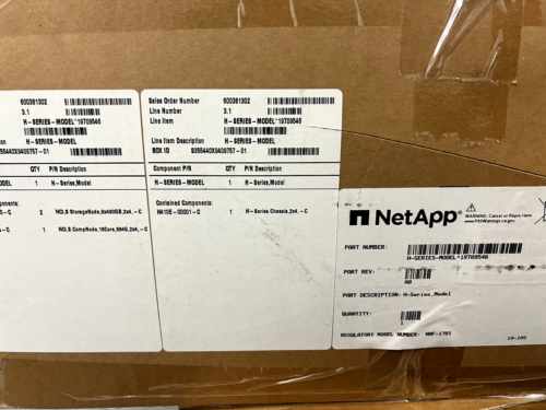 NEW NETAPP NAF-1701 Supermicro 24-Bay 4-Node with 2xH410s, 1x H300E Nodes  2090W