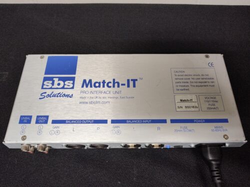 SBS Solutions Match-IT 4-Channel Pro Interface Unit