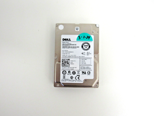 Dell H8DVC Seagate ST9300653SS 300GB 15k SAS-2 64MB Cache 2.5″ HDD     39-4