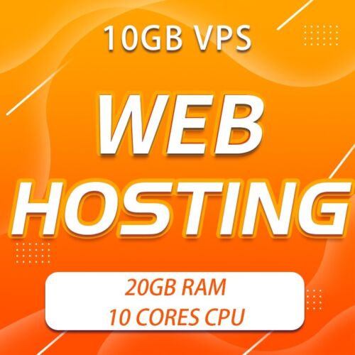 Cloud VPS Web Hosting with SSD Storage, 16GB RAM, 12Cores CPU