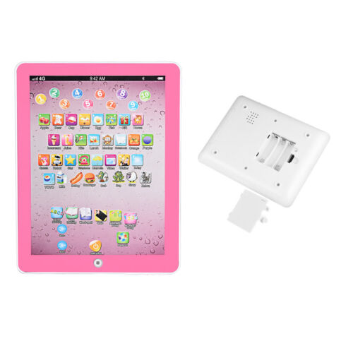 Study Learning Machine Educational Toy for Kids-Unisex Gift Learning Tablet Pink