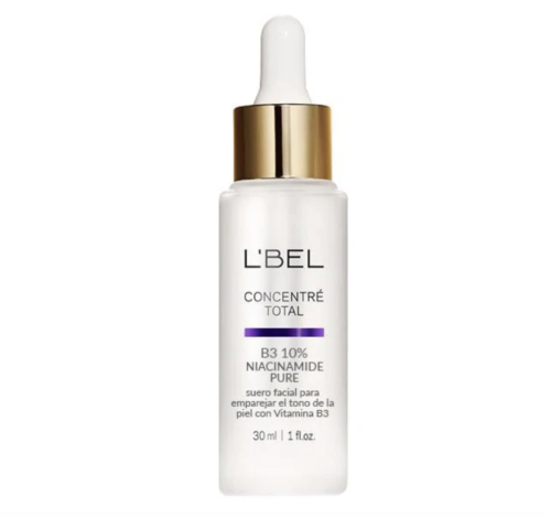 L’Bel Concentre Total B3 Niacinamide Pure Facial Serum Evens Skin Tone