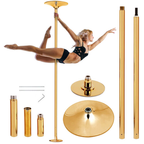 45mm Home Removable Dancing Stripper Pole With Spinning Static Mode