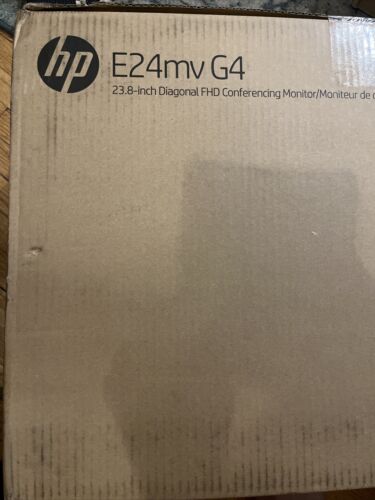 HP E24mv G4 23.8″ Webcam Full HD LCD Monitor – 16:9 – Black, Silver