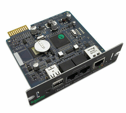 APC AP9631 Network Management Card 2 w/ENVIRO Monitoring Adapter NEW (4BLU117)