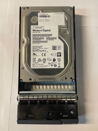 108-00427+A3 – Netapp 4TB 7200 RPM SAS 3.5″ HDD for DS4246 24bay enclosure, D…