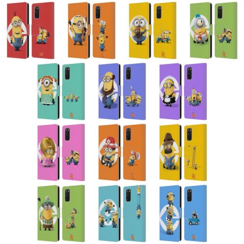 OFFICIAL DESPICABLE ME MINIONS LEATHER BOOK WALLET CASE FOR SAMSUNG PHONES 2