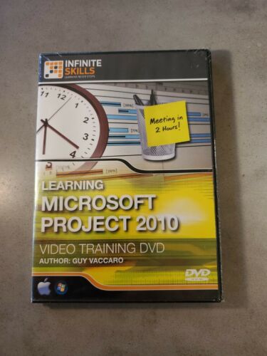 Learning Microsoft Project 2010 Video Training DVD ROM, Infinite,  Guy Vaccaro